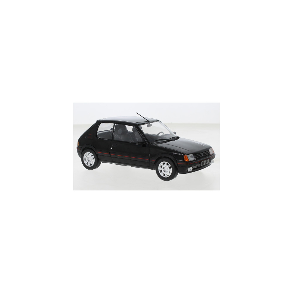 Peugeot 205 GTi 1988 noir 1/24 1964 WHITEBOX