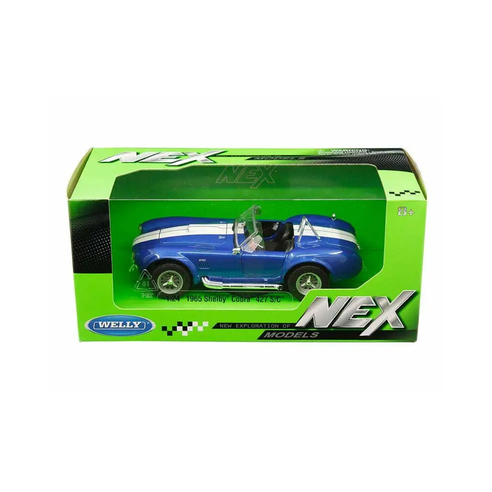 Shelby Cobra 427 S/C 1965 bleu 1/24 1964 WELLY