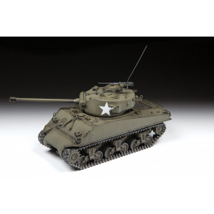 Char Tank US WW2 M4A3 SHERMAN 76 W maquette 1/35 SVEZDA