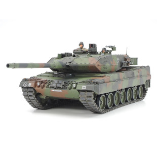 Char tank LEOPARD 2 A6 Ukraine maquette 1/35 TAMIYA