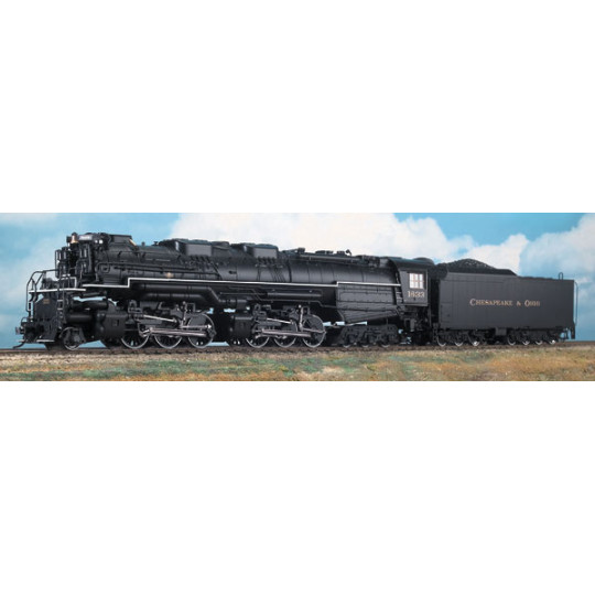 Loco Vapeur 2-6-6-6 type Mallet US Allegheny "Chesapeake & Ohio" RR 1/87 HO RIVAROSSI