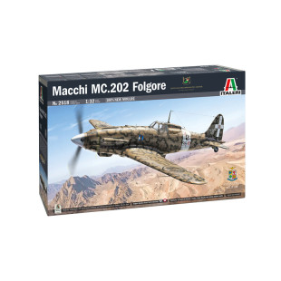 Macchi MC 202 Folgore maquette avion WW2 1/32 ITALERI