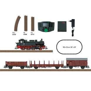 Coffret départ train marchandises DIGITAL 1/87 HO TRIX