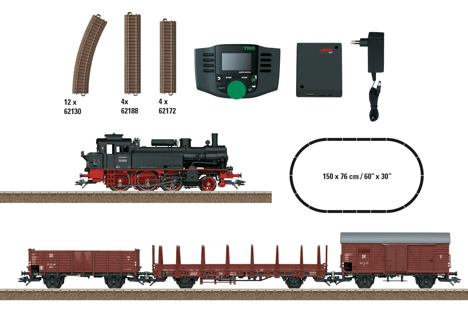 TRIX V 200 150 鉄道模型 1/87