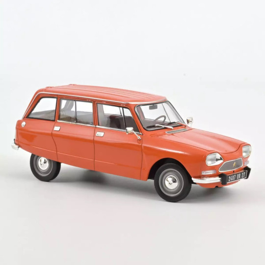 CITROEN AMI 8 Break 1975 Ténéré orange 1/18 NOREV