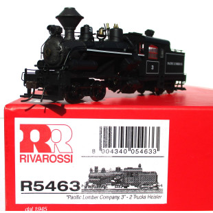 Locomotive vapeur US "HEISLER" 1/87 HO RIVAROSSI