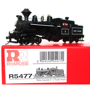 Locomotive vapeur US "HEISLER" 1/87 HO RIVAROSSI