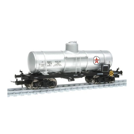 Wagon citerne bogies TP SNCF CALTEX 1/87 HO MAKETTE