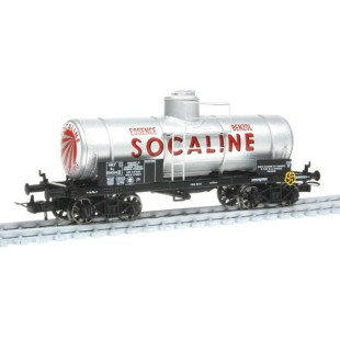 Wagon citerne bogies TP SNCF "SOCALINE" 1/87 HO MAKETTE