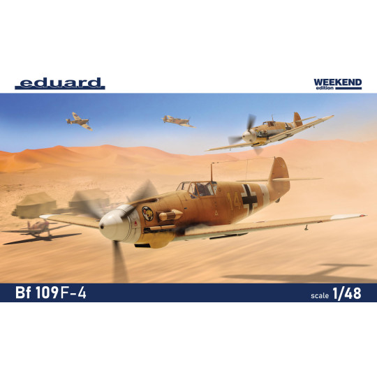 Bf 109F-4 1/48 EDUARD WE EDITION