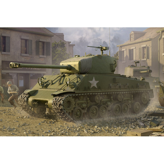 Char tank US WW2 M4A3E8 SHERMAN early maquette 1/16 I Love Kit