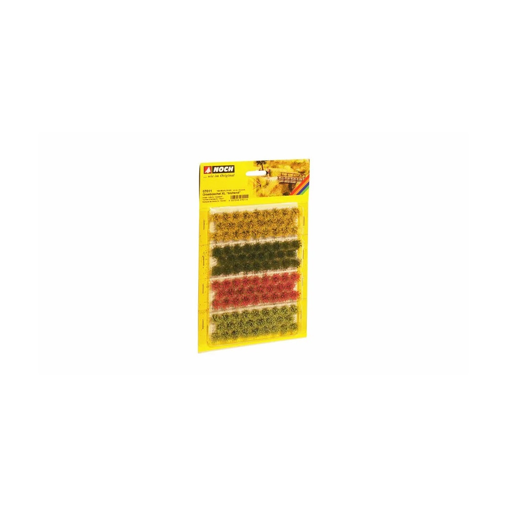 Touffes d'herbe fleuries XL 9 mm 104 pièces NOCH