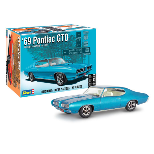 PONTIAC GTO "the Judge" 2N1 1969 1/24 REVELL