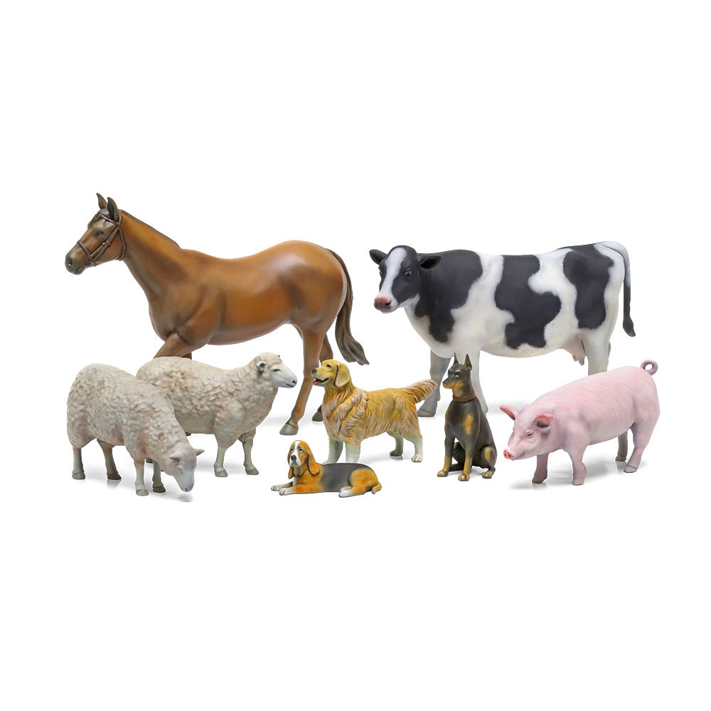 Compo Set Animaux de ferme maquette 1/35 TAMIYA