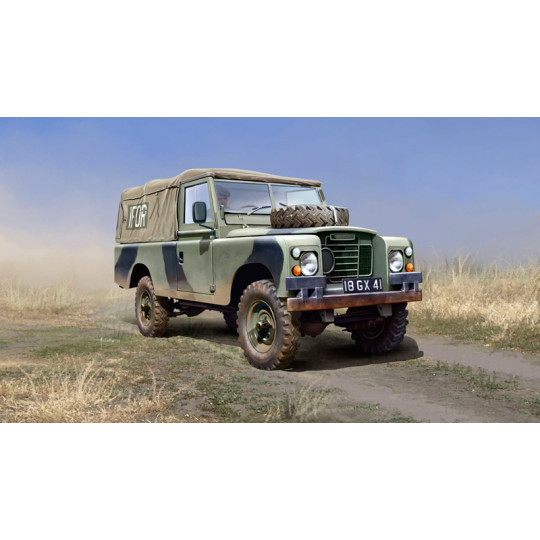 Camion Land Rover 109 LWB maquette 1/35 ITALERI