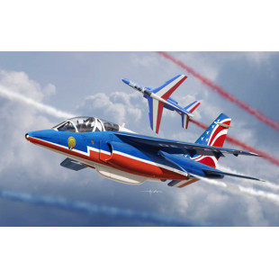 ALPHA JET PATROUILLE DE FRANCE 2017 2 AVIONS 1/48 KINETIC