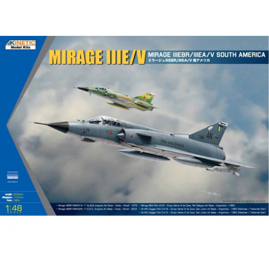 MIRAGE IIIE / 5 1/48 KINETIC