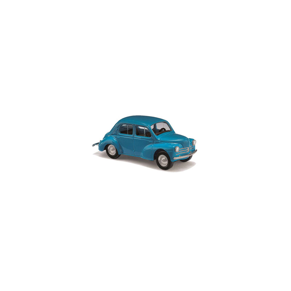 RENAULT 4 CV 1958 bleue 1/87 BUSCH