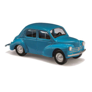 RENAULT 4 CV 1958 bleue 1/87 BUSCH