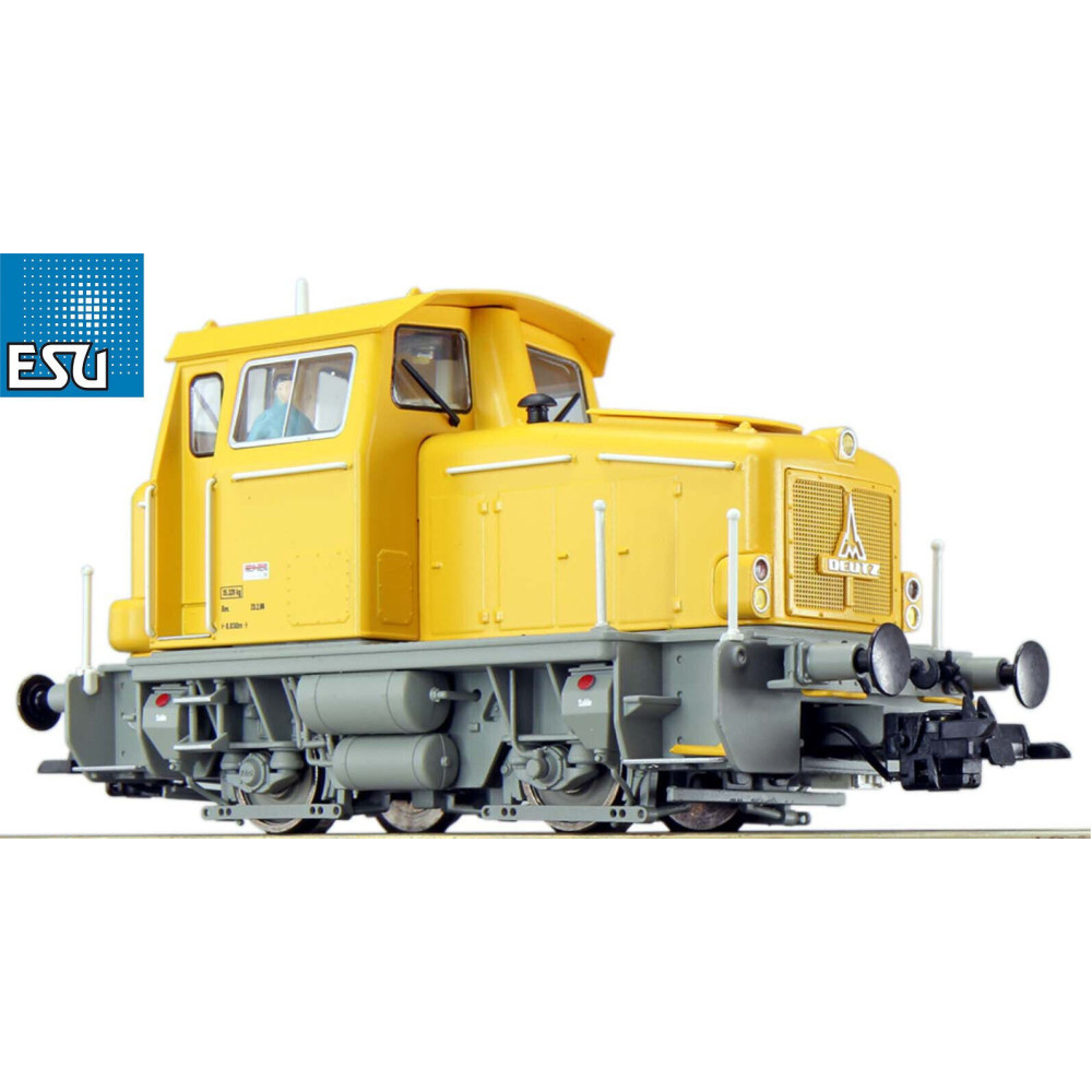 Loco Locotracteur diesel Digital SON KG230 Travaux TSO HO 1/87 ESU