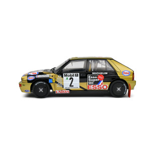 LANCIA Delta HF intégrale Black n°2  1/18 SOLIDO