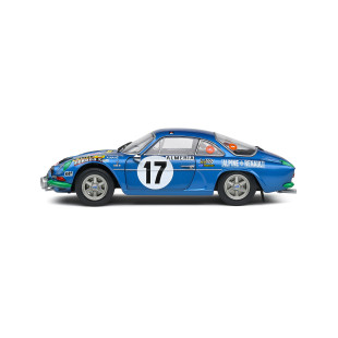 ALPINE A110 1600S  Monte Carlo n° 1972 Darniche  1/18 SOLIDO