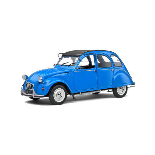 CITROEN 2CV 6 1982 bleu petrole 1/18ème SOLIDO