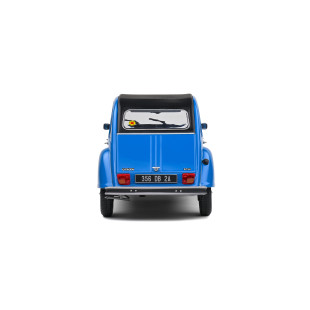 CITROEN 2CV 6 1982 bleu petrole 1/18ème SOLIDO
