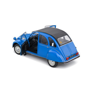 CITROEN 2CV 6 1982 bleu petrole 1/18ème SOLIDO