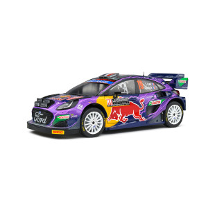 FORD Puma Rally1 Hybrid purple n°19 2022  1/18 SOLIDO