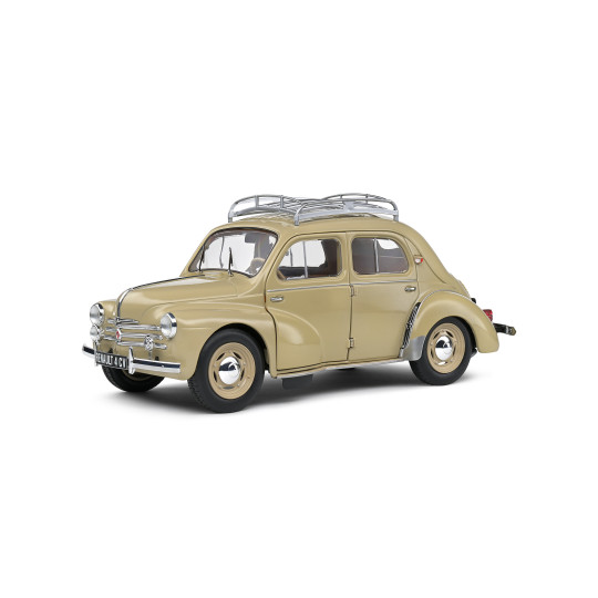 RENAULT 4cv beige 1956 1/18 SOLIDO