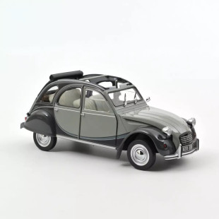 CITROEN 2cv Charleston 1983 gris nocturne et cormoran 1/18 NOREV