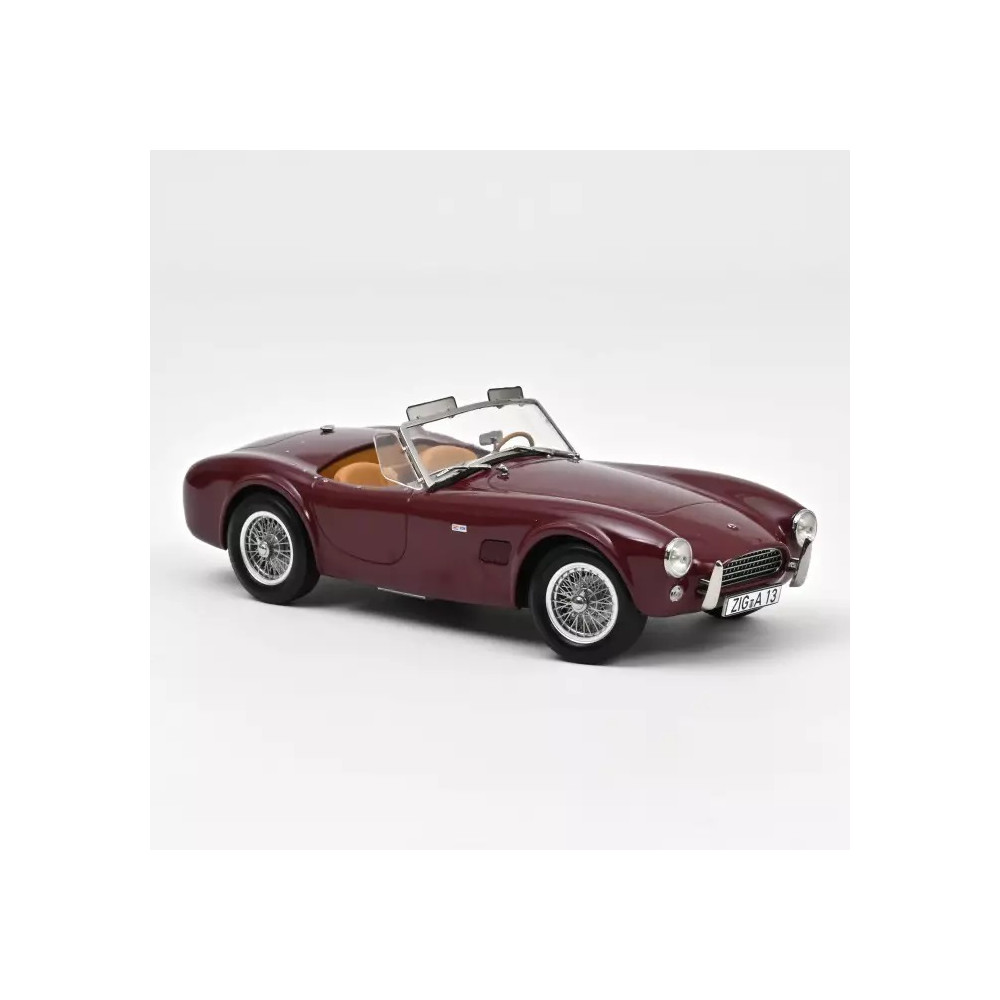 AC Cobra 289 1963 rouge foncé 1/18 NOREV