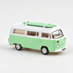 Volkswagen Comi T2b campeur Van 1973 vert 1/43 NOREV Jet-car