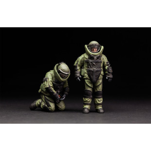 Démineurs U.S. Explosive Ordnance Disposal Specialists & Robots maquette 1/35 MENG