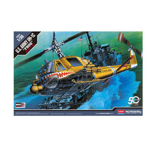 Helicoptère US Army UH-1C frog 1/35 ACADEMY