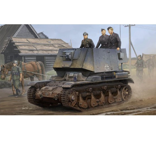 Char Befehlsfahrzeug Auf Fgst. PzKpfw.35 R 731(f) - 1941 1/35 HOBBY BOSS