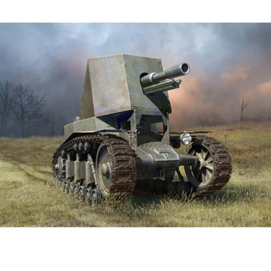 Char SU-18 canon automoteur soviétique 1927 1/35 HOBBYBOSS