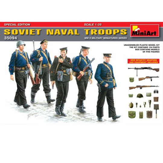 Troupe navale soviétique...