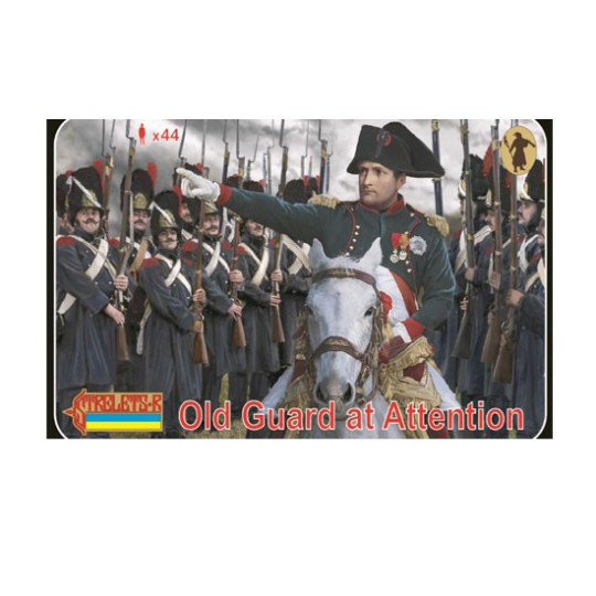 Veille garde napoléonienne au garde à vous 1/72 STRELETS*R