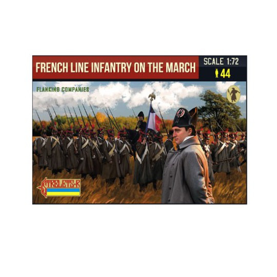 Infanterie napoléonienne en marche 1/72 STRELETS*R