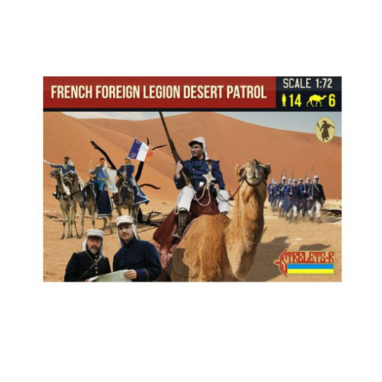 Patrouille de la Légion Française dans le désert 1/72 STRELETS*R