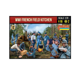 Cuisine de campagne française WWI 1/72 STRELETS*R