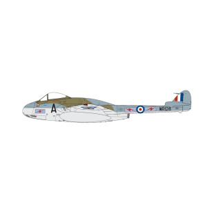 Avion VAMPIRE de Havilland FB.5/FB.9 maquette 1/48 AIRFIX