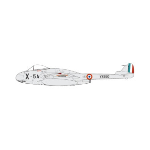 Avion VAMPIRE de Havilland FB.5/FB.9 maquette 1/48 AIRFIX