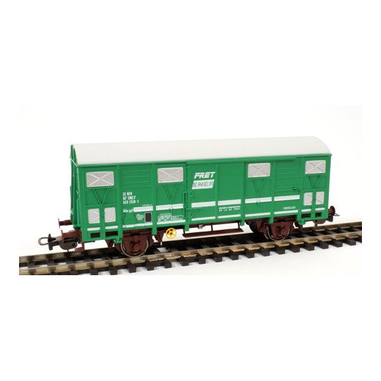 Wagon couvert à essieux Ghs 69 Fret SNCF 1/87 HO PIKO