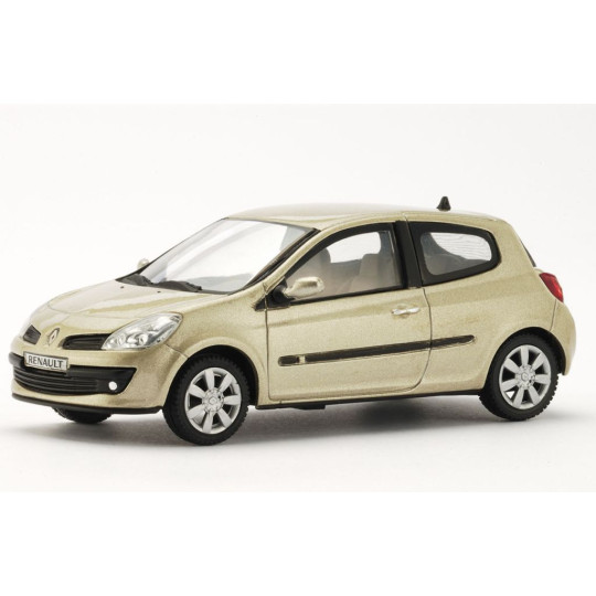 RENAULT Clio 3 portes beige poivre 1/43 ELIGOR