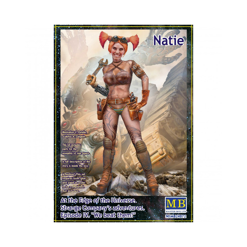 Serie Au confins de l'univers "Natie" 1/24 MasterBox