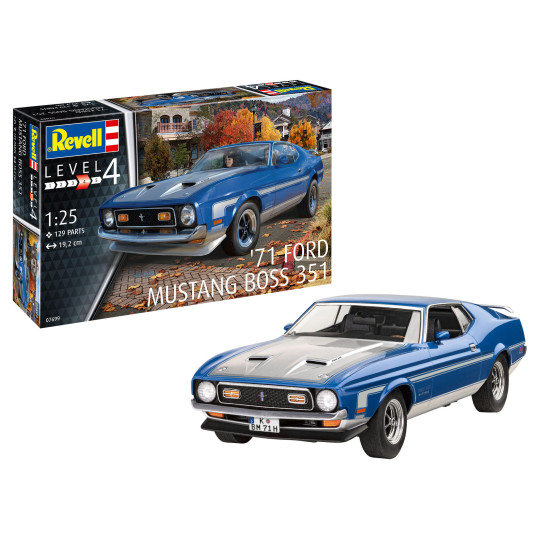 Ford Mustang boss 351 1971 1/24 REVELL