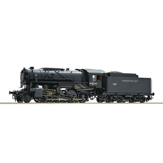 LOCOMOTIVE VAPEUR 140 U  SNCF ex-USTC S160 DC 1/87  HO ROCO